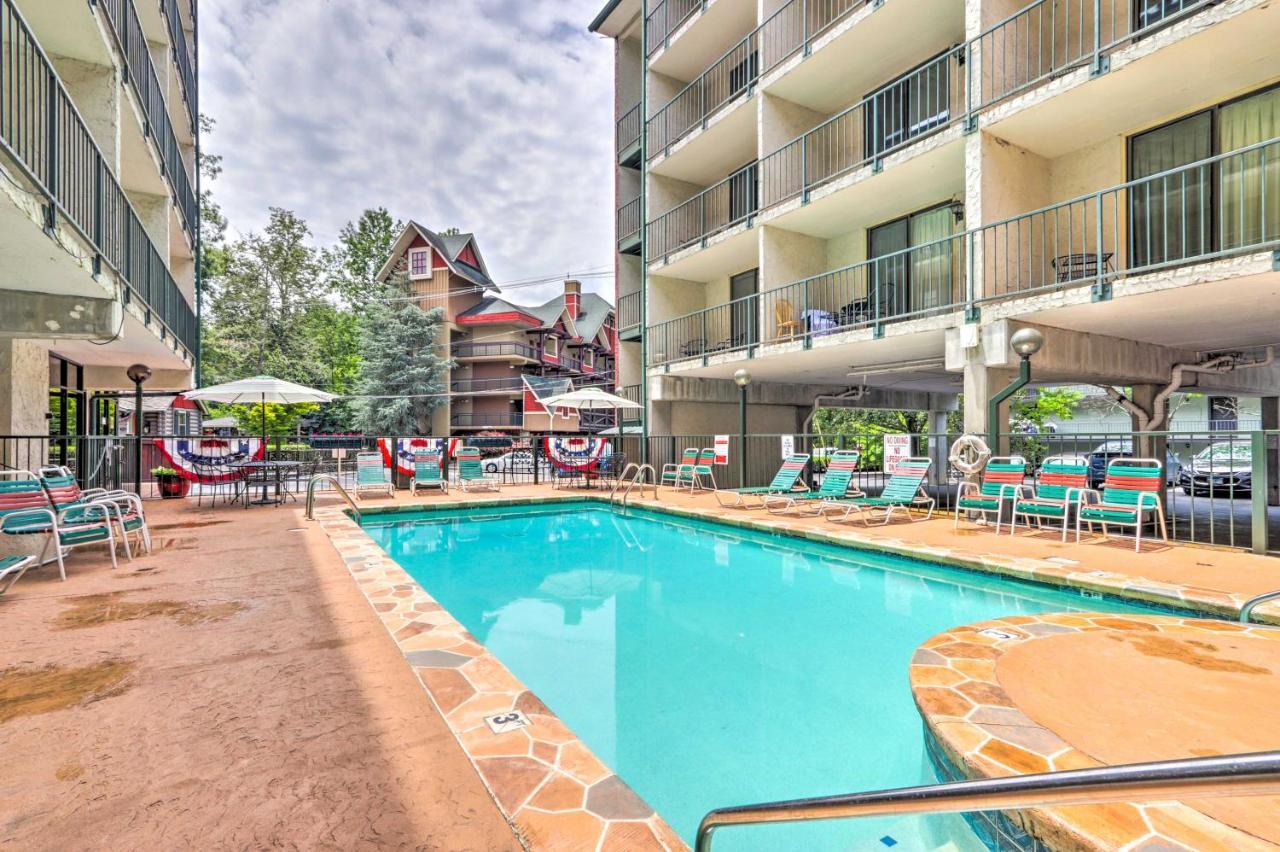 Condo With Balcony, Walk To Dtwn Gatlinburg Fun Dış mekan fotoğraf